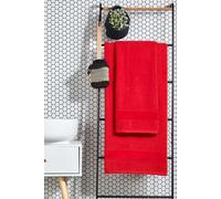 Christy 'prism' Bold Luxury 100% Turkish Cotton Towels In Red Red Bath Towel