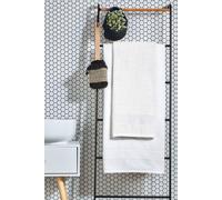 Christy 'prism' Bold Luxury 100% Turkish Cotton Towels In White White Bath Towel