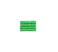 Christy Prism Face Cloth Set | 4 pieces | Vibrant Colours | 100% Turkish Cotton | Super Soft and Fluffy | Quick Dry | Absinthe Green