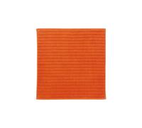 Christy Prism Bath Shower Mat | Turkish Cotton | 850GSM | Super Absorbent and Soft | 60cm x 60cm| Orangeade