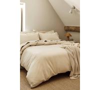Christy 200TC Organic Single Duvet Cover Set | Hazelnut Beige | 100% Certified Organic Cotton Bedding | Super Soft and Smooth Bed Linen