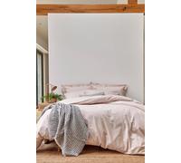 Christy 200TC Organic Single Duvet Cover Set | Powder Pink | 100% Certified Organic Cotton Bedding | Super Soft and Smooth Bed Linen