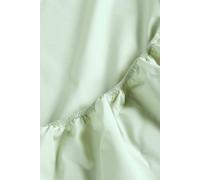 Christy 200TC Organic Double Fitted Sheet | Sage Green | 100% Certified Organic Cotton Bedding | Super Soft and Smooth Bed Linen