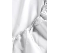 200TC 100% Organic Cotton Fitted Sheets Christy White King Fitted