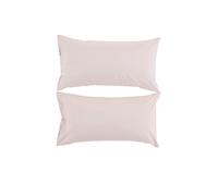 200TC 100% Organic Cotton King Pillowcase Pair Christy Pink One Size