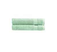 Christy Refresh Cotton Bath Towels | Set of 2 | Quick Dry | Gentle Pastel Tones | Soft Plush Large Bathroom Towels | Absorbent Shower Towels | 100% Cotton 550GSM | Cucumber