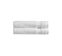 CHRISTY 'Refresh' 100% Cotton Lightweight Bath Towels Set of 2 in White Christy White