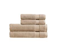 Christy Refresh Bath Towel Set | Set of 4 | 2 Bath Sheets 2 Hand Towels | Quick Dry | Gentle Pastel Tones | Soft Absorbent Bathroom Towels | 100% Cotton 550GSM | Driftwood