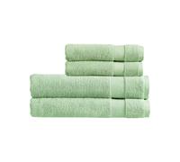 Christy Refresh Bath Towel Set | Set of 4 | 2 Bath Sheets 2 Hand Towels | Quick Dry | Gentle Pastel Tones | Soft Absorbent Bathroom Towels | 100% Cotton 550GSM | Cucumber