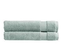 CHRISTY 'Refresh' 100% Cotton Lightweight Bath Towels Set of 2 in Duck Egg Blue Christy Duck Egg Blue
