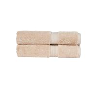 Christy Renaissance 2 Bath Towels Set | Driftwood Beige | 100% Egyptian Cotton Pile | Luxuriously Soft and Super Absorbent | 675 GSM | Plush Fluffy and Long Lasting