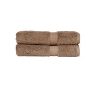 Christy Renaissance 2 Bath Towels Set | Mink Brown | 100% Egyptian Cotton Pile | Luxuriously Soft and Super Absorbent | 675 GSM | Plush Fluffy and Long Lasting