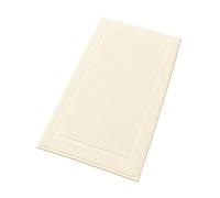 Christy Renaissance Bath Mat | 100% Cotton | Towelling and Super Absorbent Shower Mat | 1000GSM | Sustainably Made |Parchment
