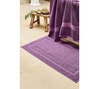 Christy Renaissance Bath Mat | 100% Cotton | Towelling and Super Absorbent Shower Mat | 1000GSM | Sustainably Made | Berry