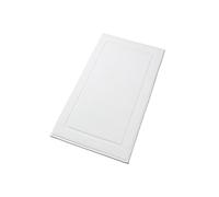 Christy Renaissance Bath Mat | 100% Cotton | Towelling and Super Absorbent Shower Mat | 1000GSM | Sustainably Made | White
