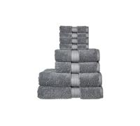 Christy 'renaissance' Luxury 675Gsm Egyptian Cotton 8 Piece Towel Sets In Dark Grey Dark Grey One Size