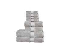 Christy 'renaissance' Luxury 675Gsm Egyptian Cotton 8 Piece Towel Sets In Mid Grey Mid Grey One Size