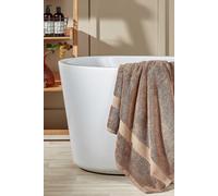 CHRISTY 'Renaissance' Luxury 675GSM Egyptian Cotton Towels in Brown | Size: Bath Sheet Christy Brown Bath Sheet