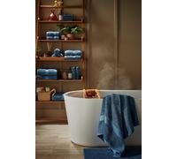CHRISTY 'Renaissance' Luxury 675GSM Egyptian Cotton Towels in Dark Blue | Size: Bath Sheet Christy Dark Blue Bath Sheet