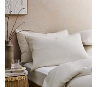 Christy Seersucker Stripe Oxford Pillowcase Pair BLUE PAIR