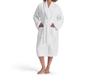 Christy Serene Bath Robe | Super Soft and Fluffy | 100% Combed Cotton | Luxury Dressing Gown | Lightweight, Quick Dry and Snag Free | 320GSM Womens Bathrobe | Dreamy Pastel Colour Range