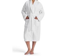 Christy 'serene' Combed Cotton Bath Robe In White White M