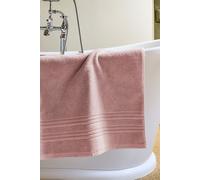 CHRISTY 'Serene' Pastel 100% Combed Cotton Bath Mat in Dusty Pink Christy Dusty Pink