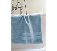 CHRISTY 'Serene' Pastel 100% Combed Cotton Bath Mat in Light Blue Christy Light Blue