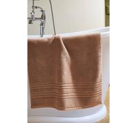 CHRISTY 'Serene' Pastel 100% Combed Cotton Bath Mat in Light Brown Christy Light Brown