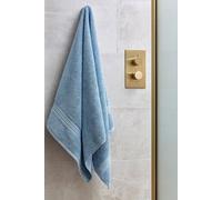 Christy 'serene' Pastel 100% Combed Cotton Towels In Blue Blue Bath Towel
