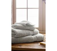 CHRISTY 'Serene' Pastel 100% Combed Cotton Towels in Light Grey Christy Light Grey