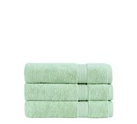 Christy Serene Sanctuary Bathroom Towels Set of 2 Luxe Towels in 550GSM Find your Bathing Bliss & Ultimate Comfort Elevate Your Bathing Experience Green 2 x Bath Towel: 28x49