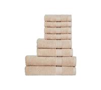 CHRISTY 'Serene' Soft Tone 100% Combed Cotton 8 Piece Towel Bale in Beige Christy Beige