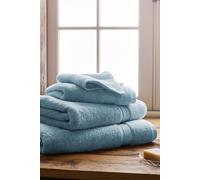 CHRISTY 'Serene' Soft Tone 100% Combed Cotton Towels in Blue Christy Blue