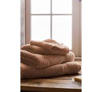 CHRISTY 'Serene' Soft Tone 100% Combed Cotton Towels in Light Brown | Size: Bath Sheet Christy Light Brown Bath Sheet
