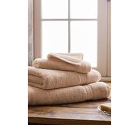 CHRISTY 'Serene' Soft Tone 100% Combed Cotton Towels in Natural | Size: Bath Sheet Christy Natural Bath Sheet