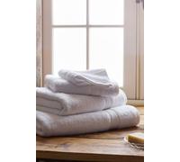 CHRISTY 'Serene' Soft Tone 100% Combed Cotton Towels in White Christy White
