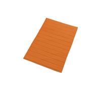 Christy 'signum' Heavyweight 100% Combed Cotton Bath Mat In Amber Amber One Size
