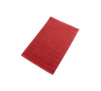 Christy 'signum' Heavyweight 100% Combed Cotton Bath Mat In Light Red Light Red One Size