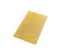Christy 'signum' Heavyweight 100% Combed Cotton Bath Mat In Mustard Mustard One Size