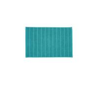 Christy 'signum' Heavyweight 100% Combed Cotton Bath Mat In Teal Teal One Size
