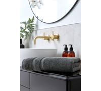 Christy 'signum' Heavyweight 100% Combed Cotton Towels In Dark Grey Dark Grey Hand Towel