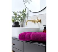 CHRISTY 'Signum' Heavyweight 100% Combed Cotton Towels in Plum | Size: Bath Sheet Christy Plum Bath Sheet