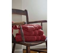 CHRISTY 'Signum' Heavyweight 100% Combed Cotton Towels in Red Christy Red
