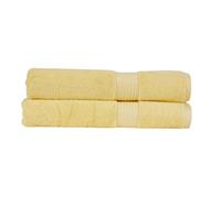 Christy Supreme Hygro 2 Bath Sheets Set | Primrose Yellow | 100% Luxury Supima Cotton | Ultra Soft | Super Absorbent | 650GSM | Extra Large Bath Towels