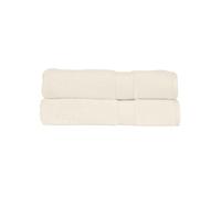 Christy Supreme Hygro 2 Bath Towels Set | Almond | 100% Luxury Supima Cotton | Ultra Soft | Super Absorbent | 650GSM | Plush and Long Lasting