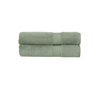 Christy Supreme Hygro 2 Bath Towels Set | Bay Leaf Green | 100% Luxury Supima Cotton | Ultra Soft | Super Absorbent | 650GSM | Plush and Long Lasting