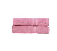 Christy Supreme Hygro 2 Bath Towels Set | Blush Pink | 100% Luxury Supima Cotton | Ultra Soft | Super Absorbent | 650GSM | Plush and Long Lasting