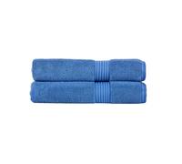 Christy Supreme Hygro 2 Bath Towels Set | Deep Sea Blue | 100% Luxury Supima Cotton | Ultra Soft | Super Absorbent | 650GSM | Plush and Long Lasting