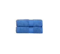 Christy Supreme Hygro 2 Hand Towels Set | Deep Sea Blue | 100% Luxury Supima Cotton | Ultra Soft | Super Absorbent | 650GSM | Plush and Long Lasting